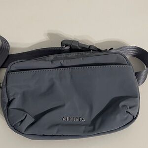 Athleta Charcoal Belt Bag